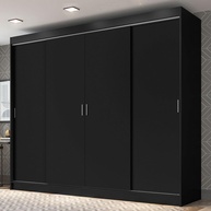 Guarda-Roupa Casal Madesa Austin: 4 Portas e 3 Gavetas - imagem 1