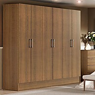 Guarda-Roupa Casal Madesa Vip: 6 Portas e Mais Espaço! - imagem 1