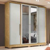 Guarda Roupa Casal Mônaco: Espaço e Elegância - imagem 1
