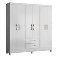 Guarda Roupa Casal Panamá: 6 Portas e Mais Espaço! - imagem 1