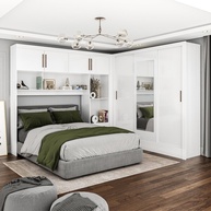 Guarda-Roupa Casal Santiago: 7 Portas + Espelho! - imagem 1