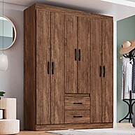 Guarda-Roupa Casal Sidney 6 Portas: Espaço e Elegância - imagem 1