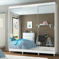 Guarda-Roupa Casal Veneza: Espelhos e Mais! - imagem 1