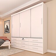 Guarda-Roupa Chicago 3 Portas: Organize Seu Quarto! - imagem 1