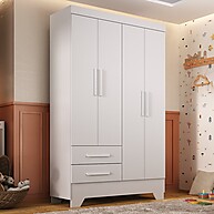 Guarda Roupa Infantil 4 Portas: Organize o Quarto! - imagem 1