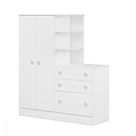 Guarda Roupa Infantil Branco: Organize com Doçura! - imagem 1