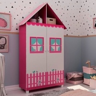 Guarda-Roupa Infantil Casinha: Organize com Magia! - imagem 1