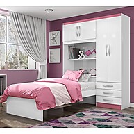 Guarda Roupa Infantil com Cama: Organize e Sonhe! - imagem 1