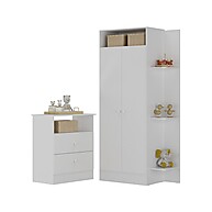 Guarda-Roupa Infantil com Cômoda: Organize e Decore! - imagem 1