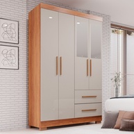 Guarda Roupa Solteiro 4 Portas: Organize com Estilo! - imagem 1