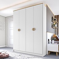 Guarda-Roupa Solteiro Asti Branco: Organize com Estilo! - imagem 1