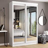 Guarda-Roupa Solteiro Branco Tokio: Espaço & Elegância - imagem 1