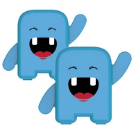 Kit 2 Porta-Dentinho de Leite Azul - Organizador Infantil para Guardar Dentes de Leite com Estilo - imagem 1