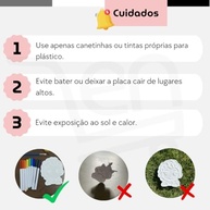 Kit 3 Placas de Pintura Guerreiras K-pop Rumi Mira Zoey - Anime Infantil em Plástico Decorativo - imagem 5