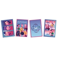 Quadros Decorativos Guerreiras do K-Pop - 4 Unidades 31x21 cm - Decore sua Festa com Estilo - imagem 2