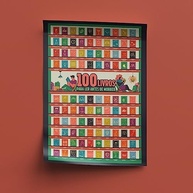 Pôster Interativo Raspadinha 100 Livros Para Ler Antes de Morrer | Guia Literário Exclusivo - imagem 4