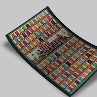 Pôster Interativo Raspadinha 100 Livros Para Ler Antes de Morrer | Guia Literário Exclusivo - imagem 2