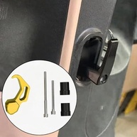 Gancho Dourado FJMQHU para Guidão de Moto e Bicicleta Elétrica - Acessório Essencial - imagem 5