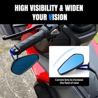 Espelhos de Guidão LKV para Moto: Visibilidade Superior e Estilo para Honda, Kawasaki, Yamaha e Mais! - imagem 5