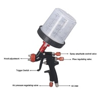 Pistola de Pulverização Amplitude Gun com Corpo de Liga de Alumínio e Aço Inoxidável - Ideal para Projetos Automotivos, Madeira e Decoração - imagem 3