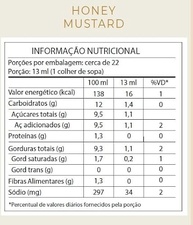 Molho Salada Mostarda e Mel 285ml Guppy Baixo Sódio - imagem 2