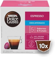 Café em cápsula dolce gust Espresso Descafeinado nescafé 10 cápsulas - imagem 3
