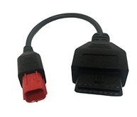 Adaptador OBD2 6 Pinos para Motos Euro5/Euro6: Conecte sua KTM, Moto Guzzi, Vespa e Mais! - imagem 3
