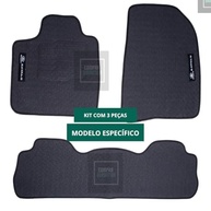 Tapete Personalizado Haval H6 GWM 2022-2025: Proteção Total em PVC Emborrachado Impermeável 3 Peças com Logo - imagem 4