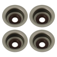Kit 4 Vedações Haste Válvula Entrada Honda GX120 GX160 GX200 - Qualidade OEM 12209-ZH8-003 - imagem 1