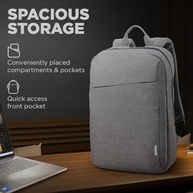 Mochila Lenovo Casual B210 Cinza para notebook de até 15.6" GX40Q17227 - imagem 2