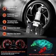 Sensor TPMS GX631A159AA 433MHz: Segurança e Controle para Seu Jaguar e Land Rover - imagem 4