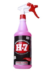 H-7 Desengraxante 1 Litro - Limpeza Profunda e Segura para Qualquer Superfície - imagem 2