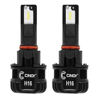 Kit Lâmpada Super LED Cinoy H16: Iluminação Potente 6000 Lumens 6500K - imagem 2