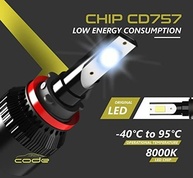 Super LED Code H3 8000K: Iluminação Potente e Moderna para Seu Veículo - imagem 3