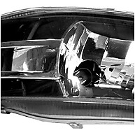 Farol Gol G4 2005: Máscara Negra + Lâmpadas H4 - imagem 2