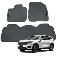 Tapete Borracha Haval H6 2023-2025 Jogo 3 Peças Impermeável Antiderrapante - imagem 2