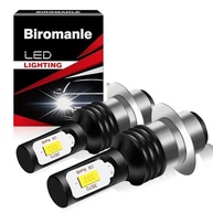 Lâmpada LED H6 H6M Hi/Lo 8000LM 6000K para Yamaha Blaster 200 (1995-2006) - Plug and Play - imagem 2