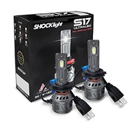 Kit Lâmpadas Ultra LED H7 S17 Nano: Iluminação Potente 6000K e 5500 Lumens - imagem 2