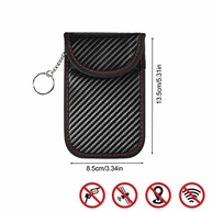 Bolsa Bloqueadora de Sinal RFID para Chave de Carro: Proteção Antirroubo e Anti-Hacking Completa - imagem 3