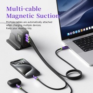 Cabo USB-C Hagibis 240W: Carregamento Turbo + LED! - imagem 2