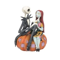 Estatueta Jack e Sally - Disney Traditions Jim Shore - Decoração Colecionável de Halloween - imagem 2