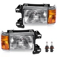 Farol Ford Bronco F150-F450 1987-1991: Iluminação OE Estilo Halógeno - Par - imagem 1