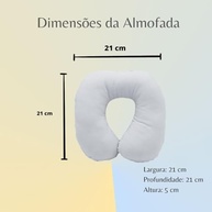 Almofada de Pescoço Bebê Happy Line: Conforto e Segurança para Crianças de 0 a 2 Anos - imagem 3