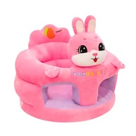 Almofada Infantil de Apoio Coelha Happy Day - Segurança e Conforto para Bebês Sentarem - imagem 4