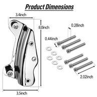 Kit Ancoragem Premium 4 Pontos Cromado para Harley Davidson Touring 2009-2013 - imagem 4