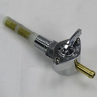 Válvula Petcock de Combustível Cromada com Filtro para Motos Custom | Harley, Chopper, Bobber, Cafe Racer - imagem 2