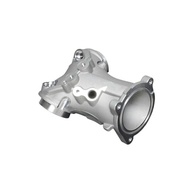 Manifold de Admissão POWERJAMES Silver Cast-On 55mm para Harley Davidson M8 Touring e Softail - imagem 4