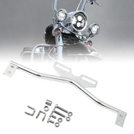 Barra de Suporte de Luz Cromada SKTYANTS para Motocicletas Harley, Honda, Suzuki, Yamaha e Kawasaki - imagem 2