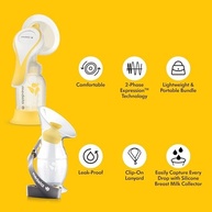 Medela Harmony + Coletor Silicone - Bomba Manual de Leite Materno com Tecnologia Natural - imagem 4