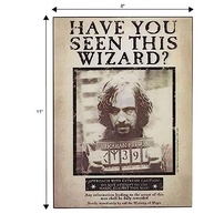 Pôster de Parede de Madeira Harry Potter - Sirius Black Wanted Oficial - imagem 4